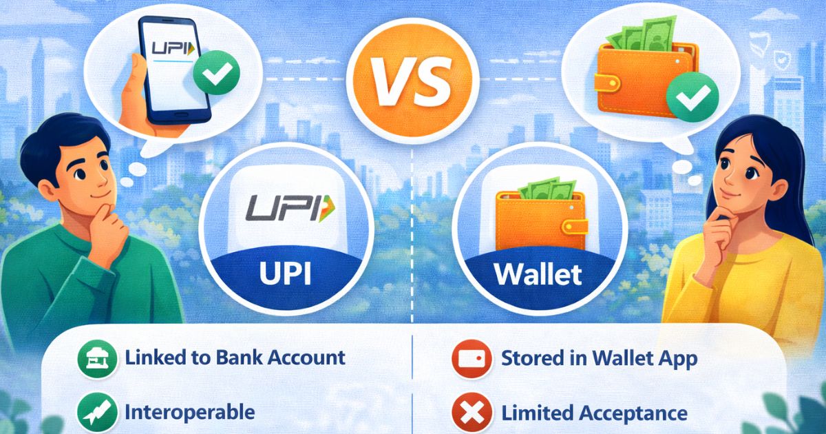 UPI vs Wallet