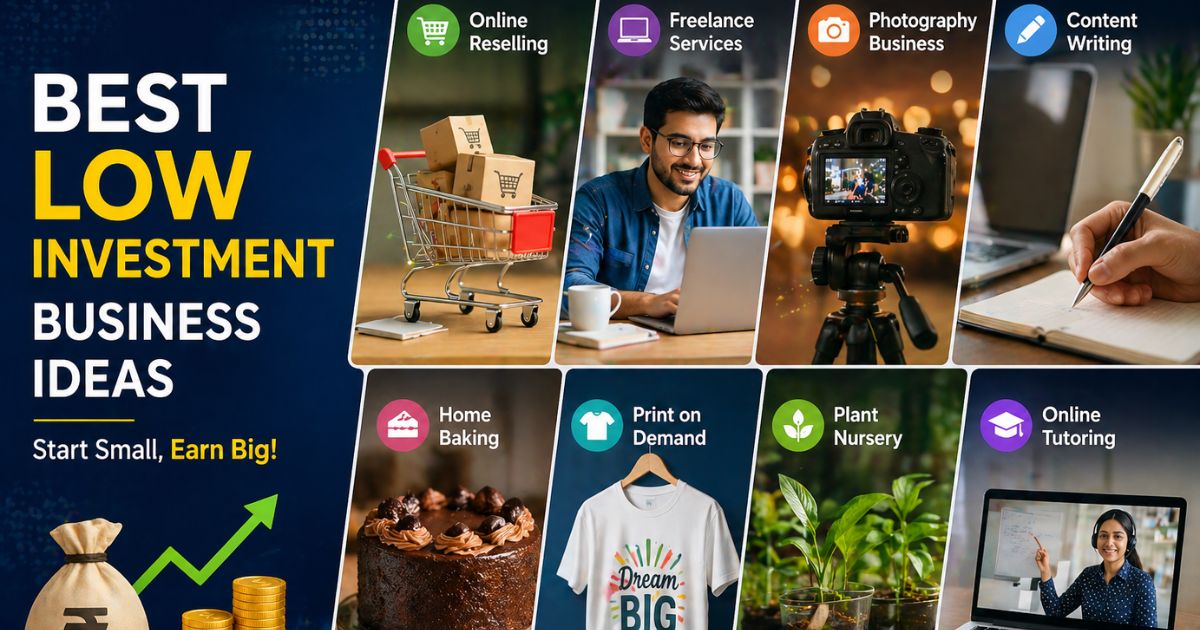 Best Low Investment Business Ideas